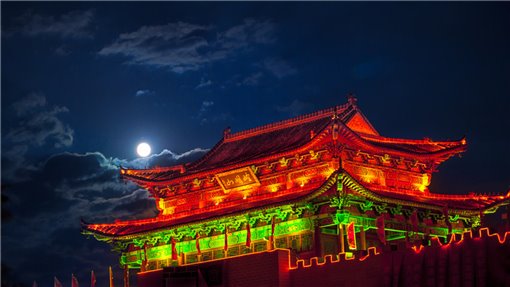 E:《古镇映月》-曹毅.jpg